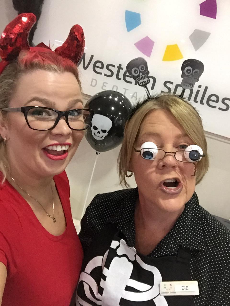 Western Smiles Dental Care celebrating halloween