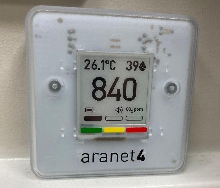 Aranet4 wireless indoor air quality monitor